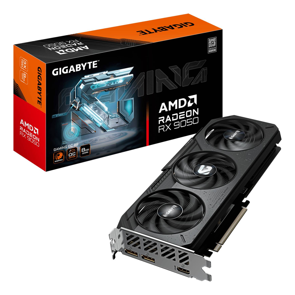 Tarjetas de Video GIGABYTE GV-R9050GAMING OC-8GD