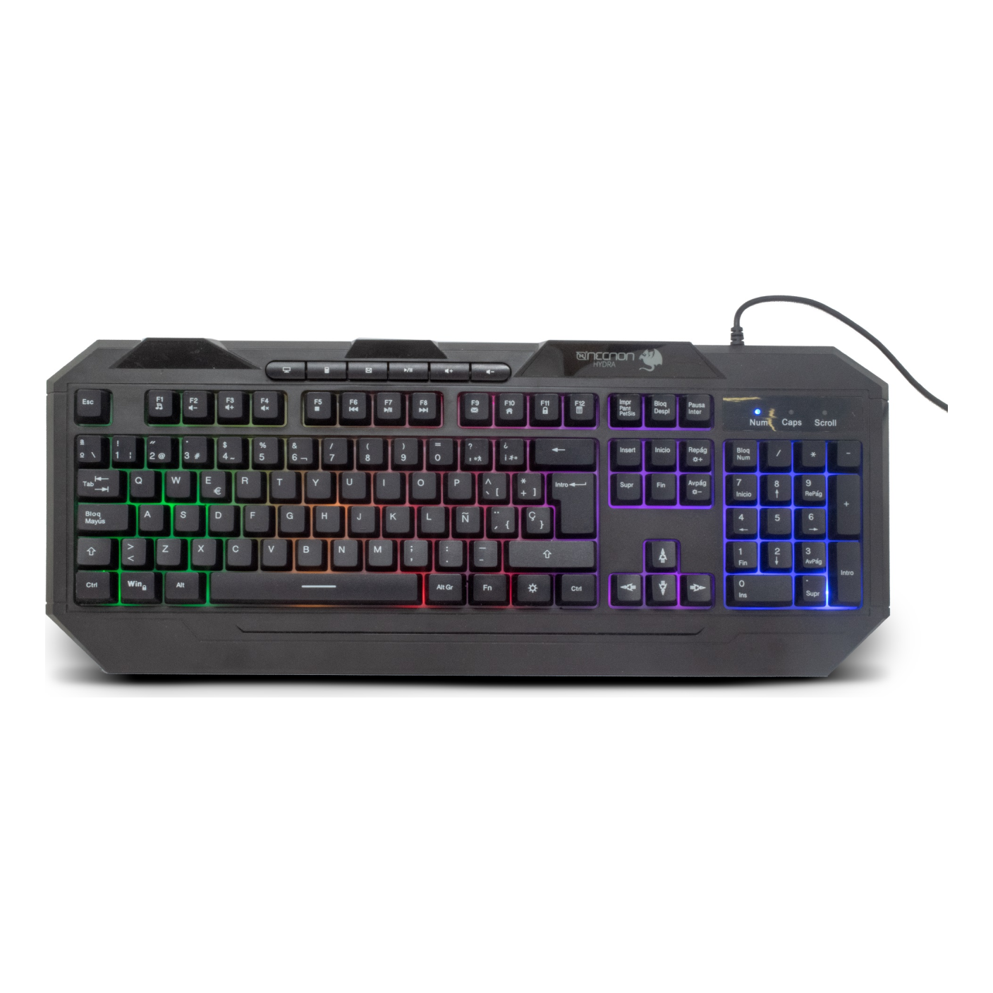 Teclado Gaming Alámbrico NECNON NGK-HYDRA