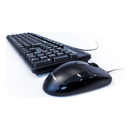 Kit de Teclado y Mouse VORAGO KM-104