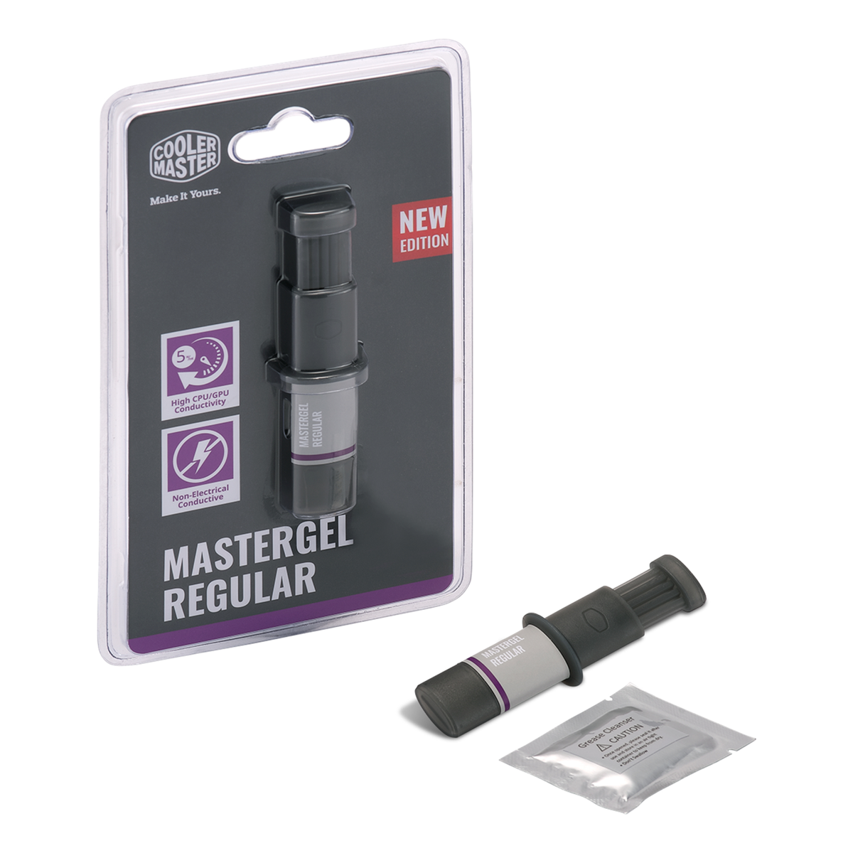 Pasta Térmica Cooler Master MasterGel Regular de 4 g (MGX-ZOSG-N15M-R2)