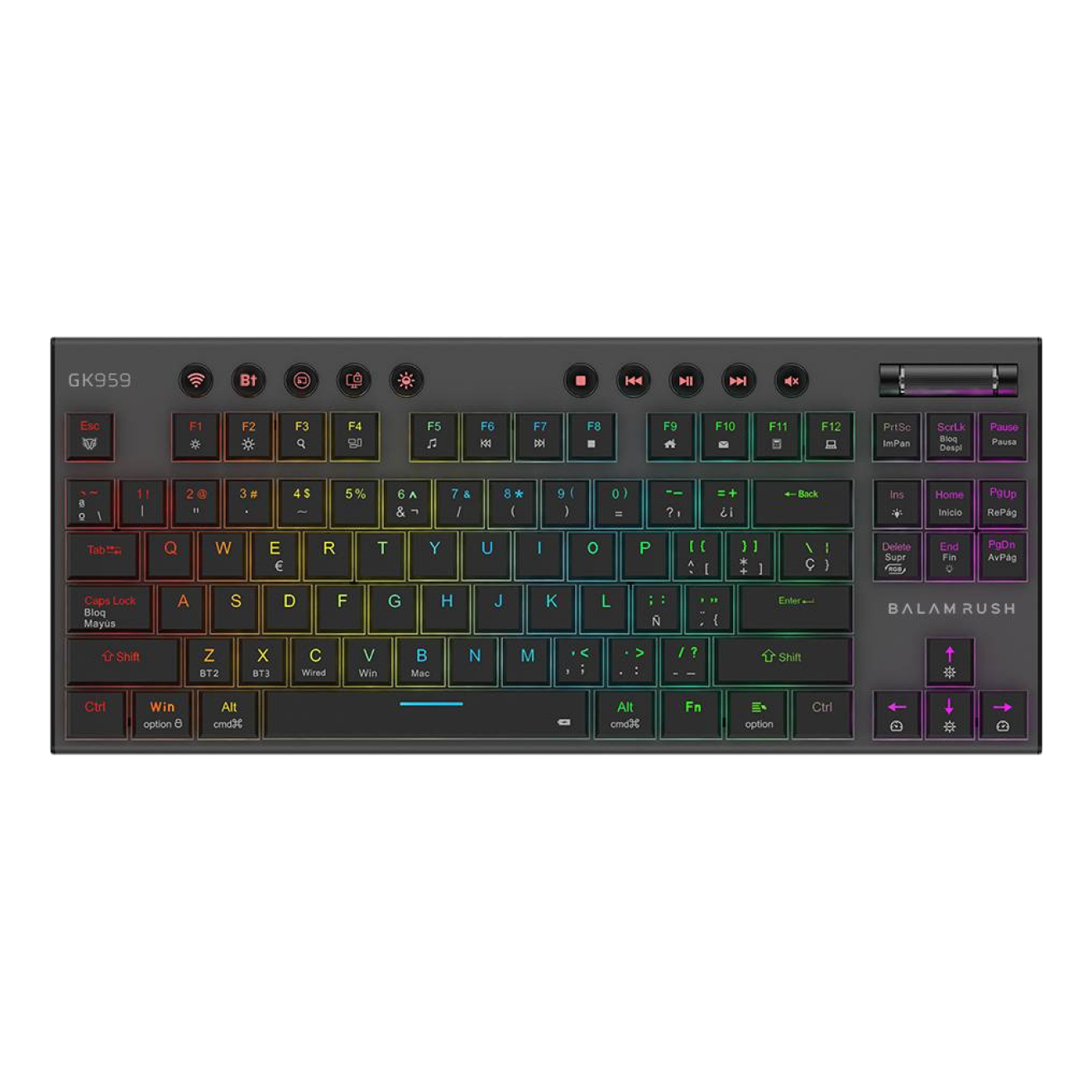 Teclados Gaming Balam Rush GK959