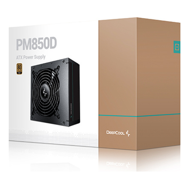 Fuente de Poder Gaming DeepCool PM850D 850 W 80 PLUS Gold ATX 2.4 (R-PM850D-FA0B-US)