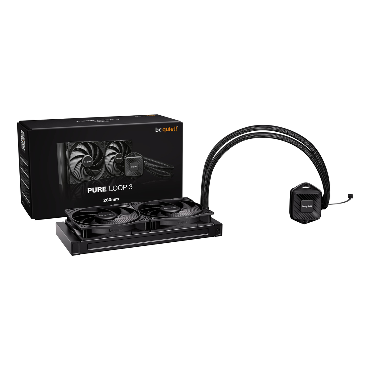 Sistema de Enfriamiento Líquido be quiet! Pure Loop 3 de 280 mm (BW028US)
