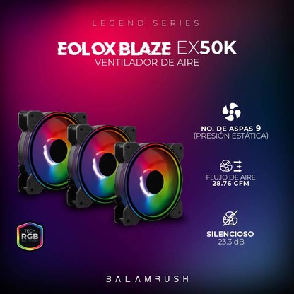 Ventiladores Balam Rush EX50K
