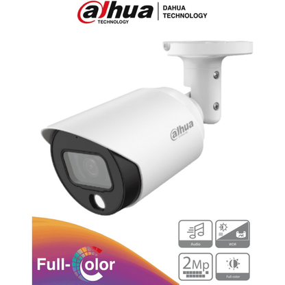 Cámara Análoga Bala Dahua Technology DH-HAC-HFW1239TN-A-LED-0360B