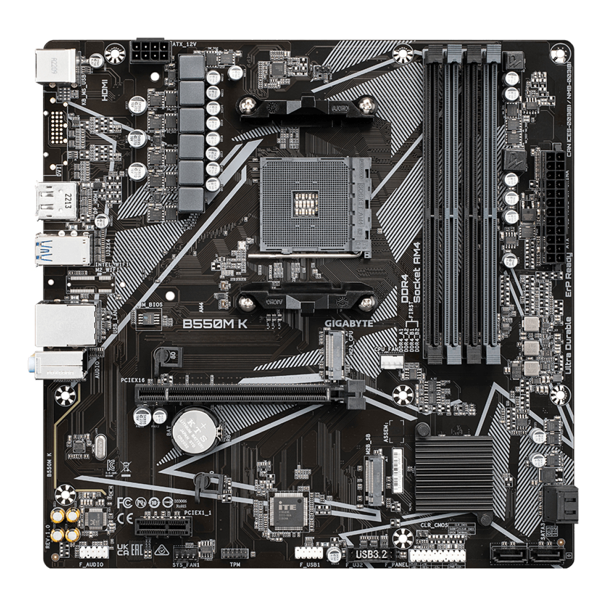 Motherboards GIGABYTE B550M K