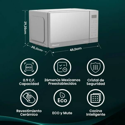 Microondas Hisense HMMS2509SP