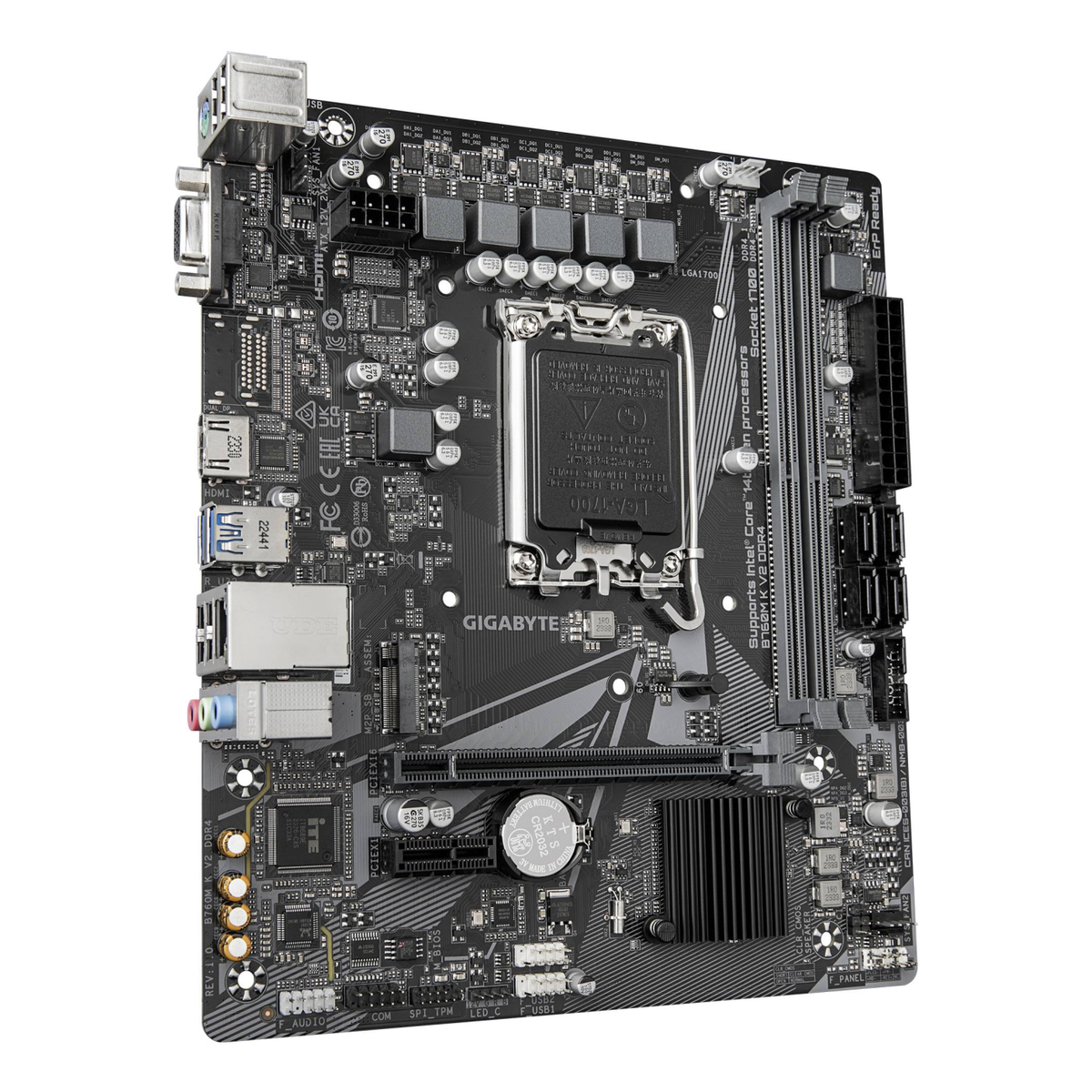 Motherboard Gigabyte B760M K V2 DDR4 Micro-ATX