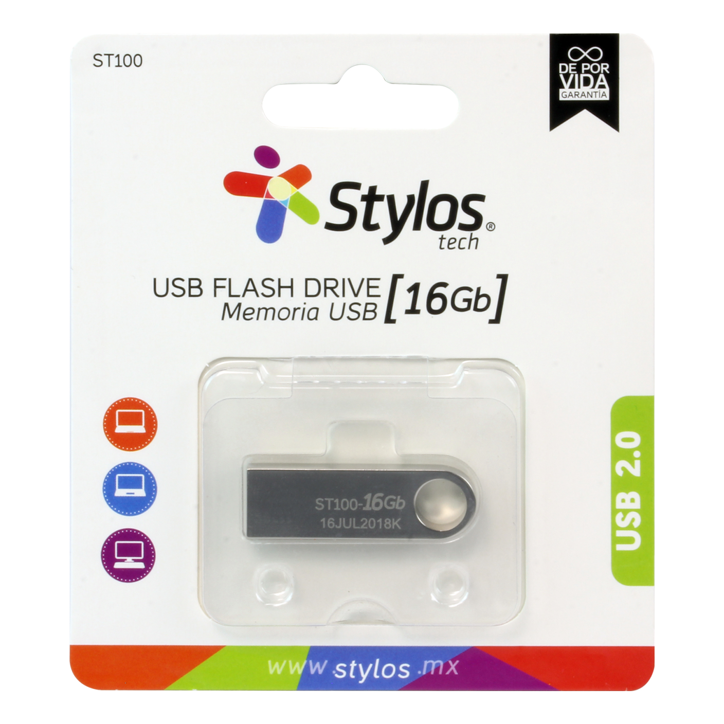 Memoria USB Stylos STMUSB2B