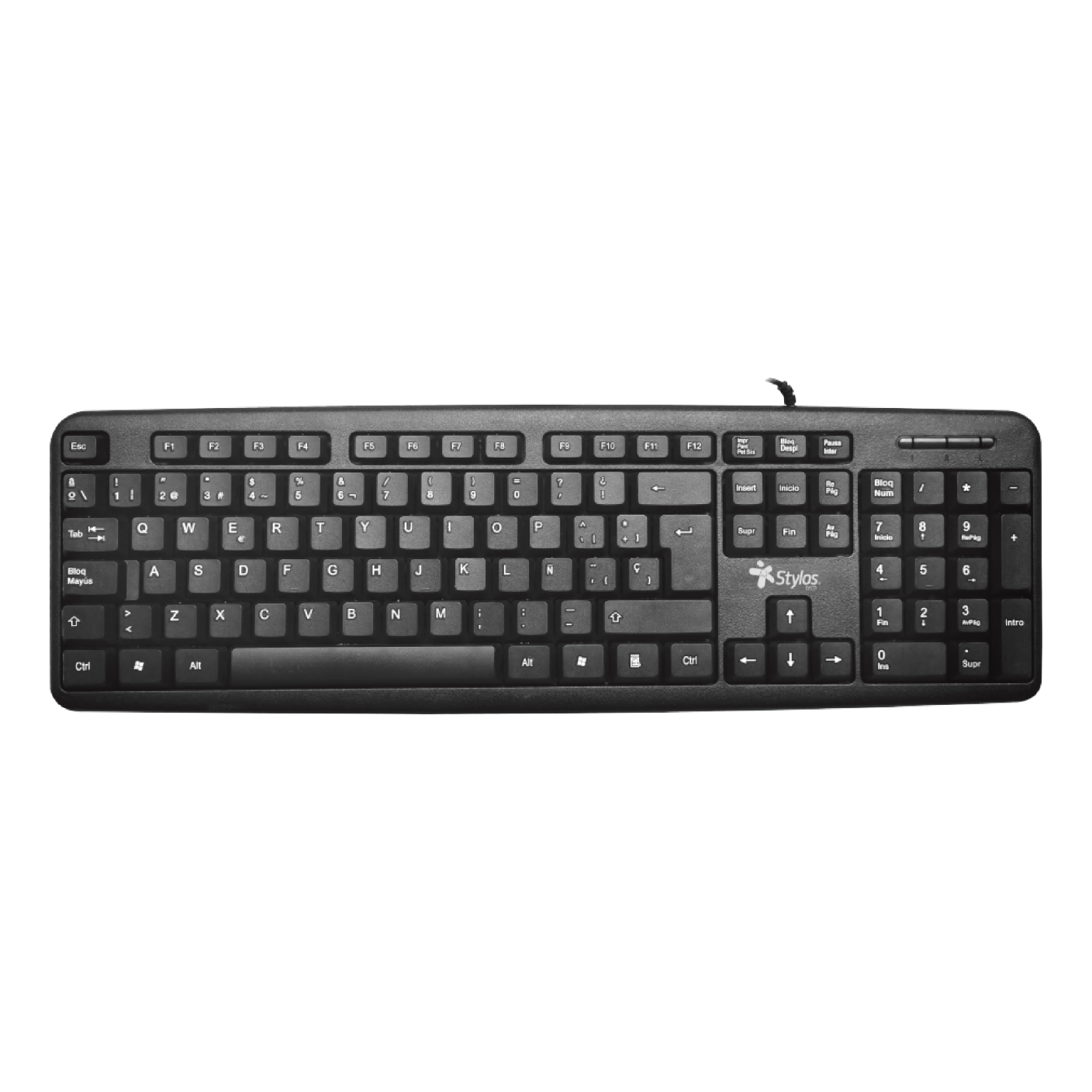 Teclado Alámbrico Stylos STPTEC5B