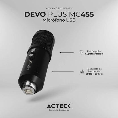 Micrófonos ACTECK MC455