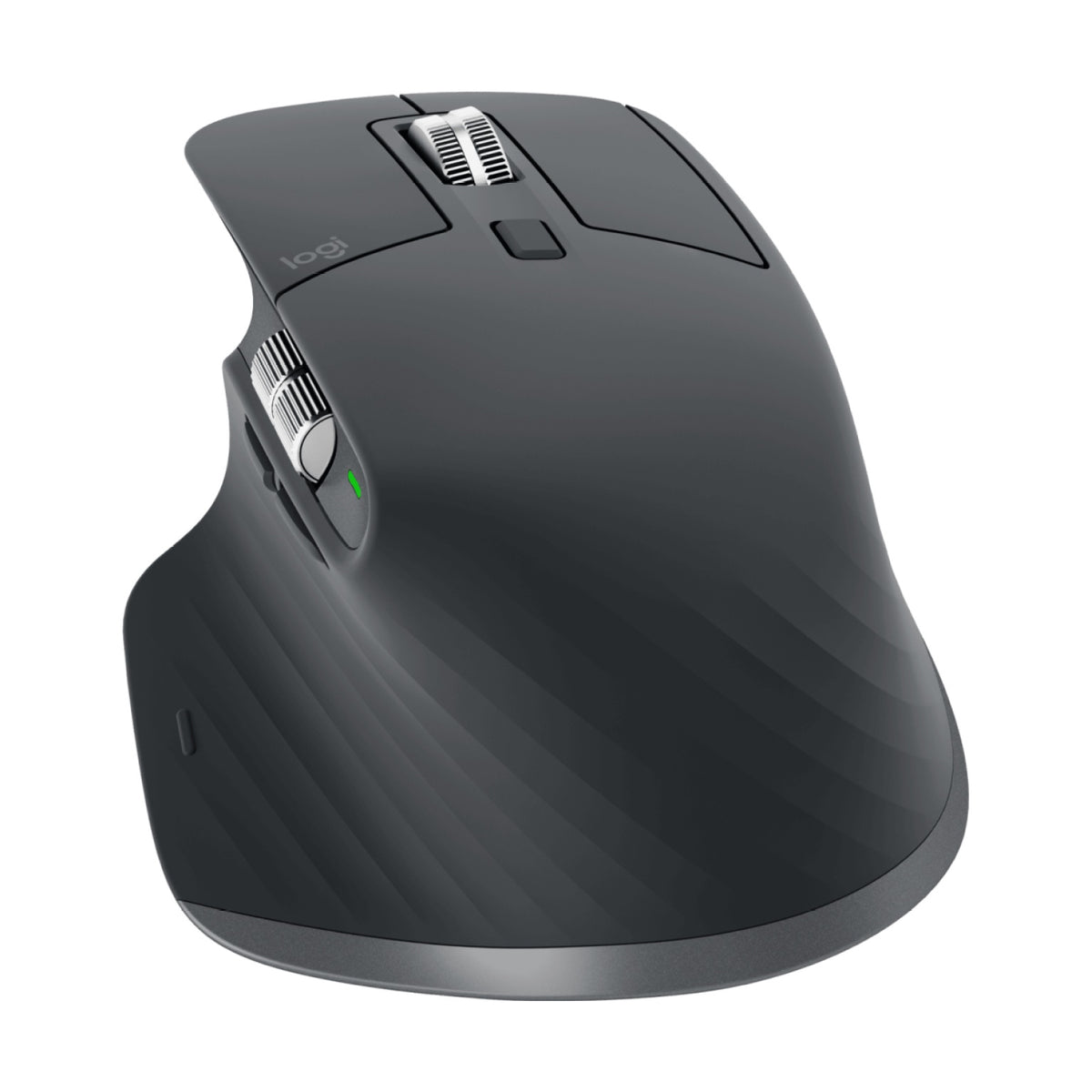 Mouse Logitech MX MASTER 3S Bluetooth/2.4 GHz óptico 8000 DPI 7 botones silencioso Grafito (910-006561)