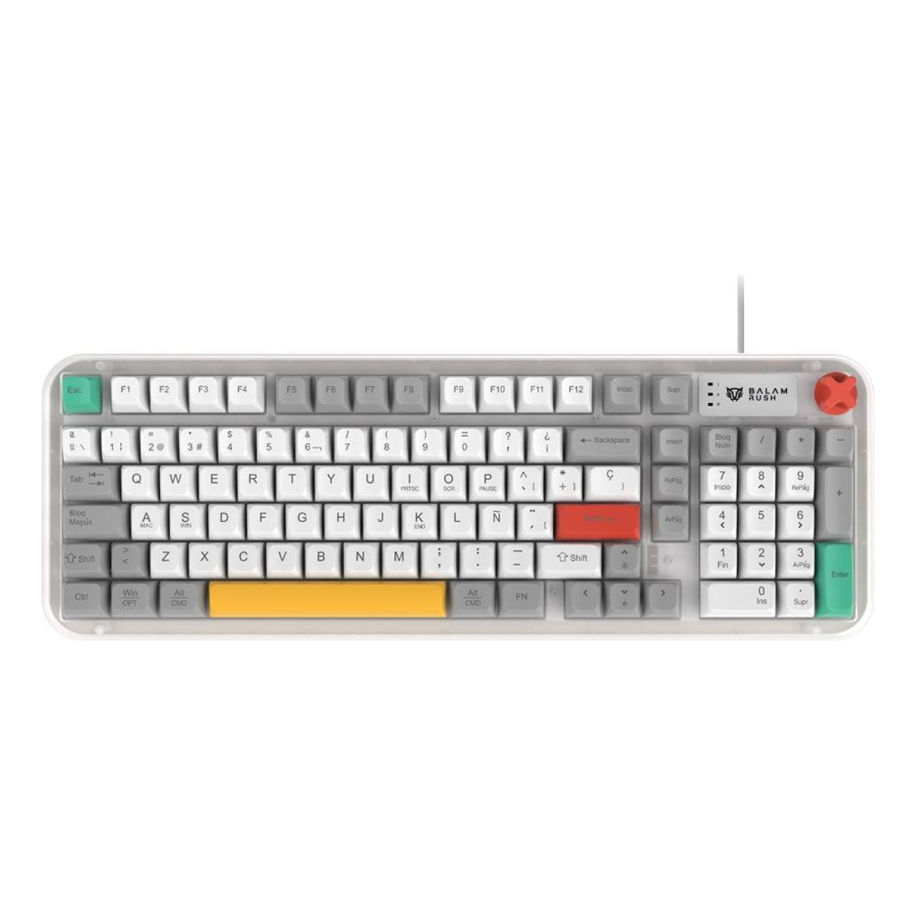 Teclados Gaming Balam Rush KG500F