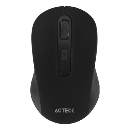 Mouse ACTECK MI215 inalámbrico 2.4 GHz óptico 1600 DPI 3 botones silencioso Negro (AC-933445)