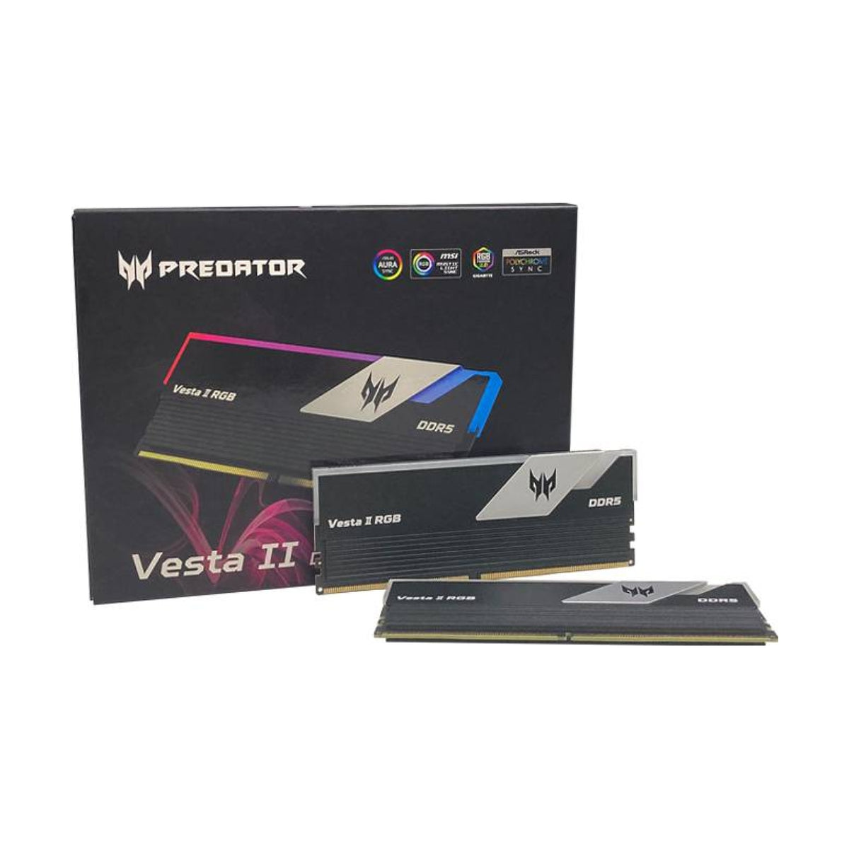 Memoria RAM para PC Acer 32 GB (2 × 16 GB) DDR5 6000 MT/s RGB (BL.9BWWR.378)
