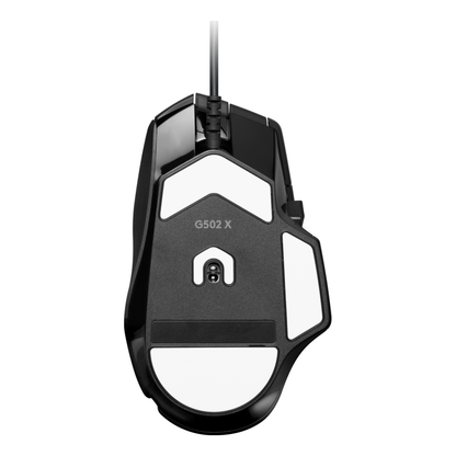 Mouse Gaming Logitech G502 USB óptico 25600 DPI 13 botones Negro (910-006137)