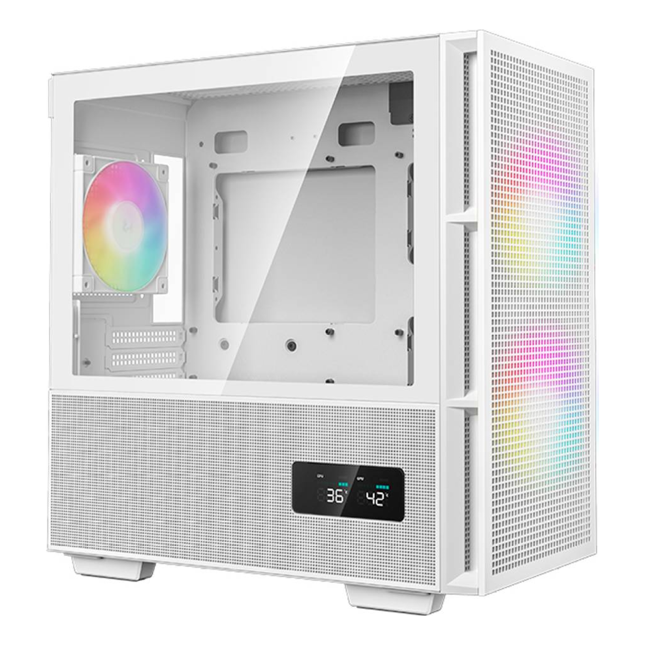 Gabinetes Gaming DeepCool CH360 DIGITAL WH