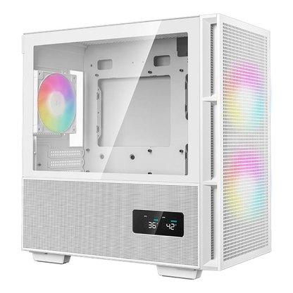 Gabinetes Gaming DeepCool CH360 DIGITAL WH
