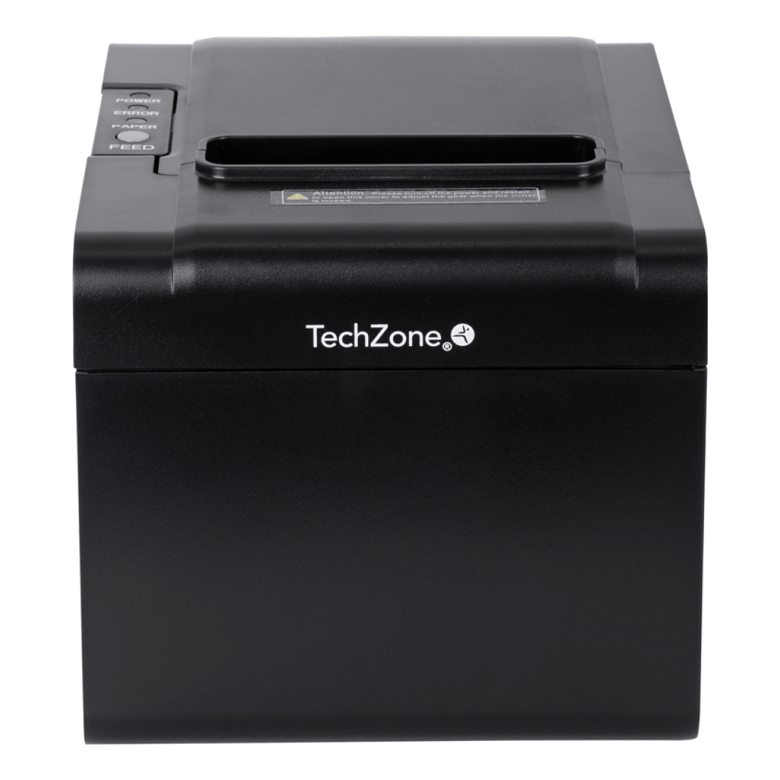 Impresora POS Térmica TECHZONE TZBE102 de 250 mm/s y 203 DPI con USB, Serial, RJ45 y RJ11