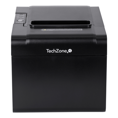 Impresora POS Térmica TECHZONE TZBE102 de 250 mm/s y 203 DPI con USB, Serial, RJ45 y RJ11