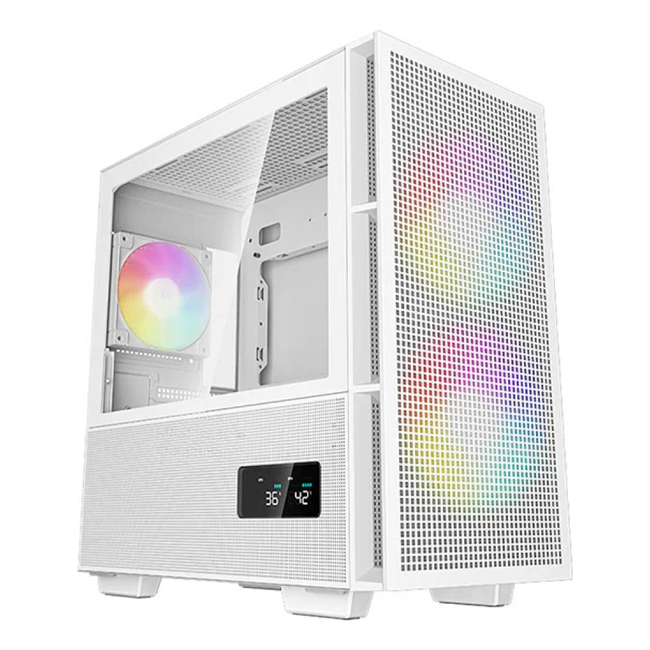 Gabinetes Gaming DeepCool CH360 DIGITAL WH