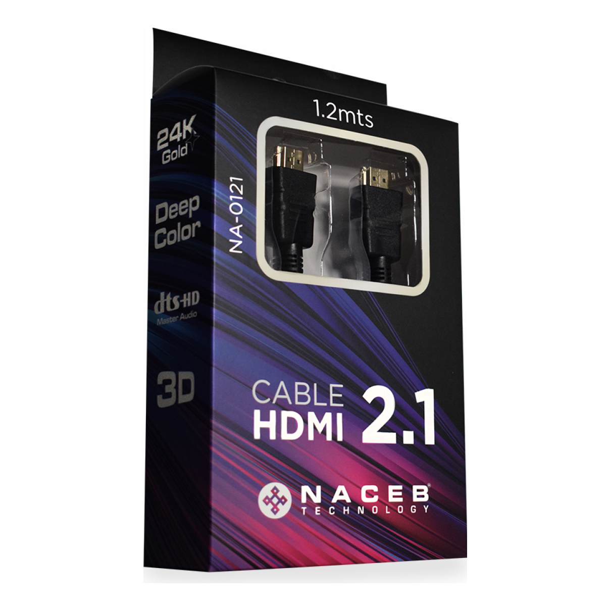 Cable HDMI Naceb Technology NA-0122