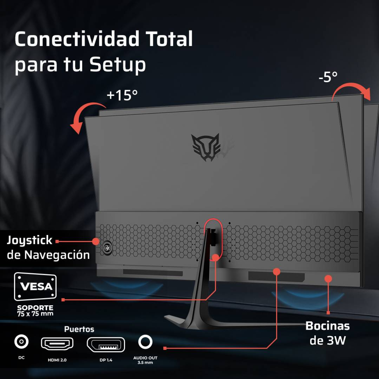 Monitores Gaming Balam Rush COSMOS EDGE MCE27P