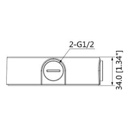 Caja de conexiones Dahua Technology DH-PFA136