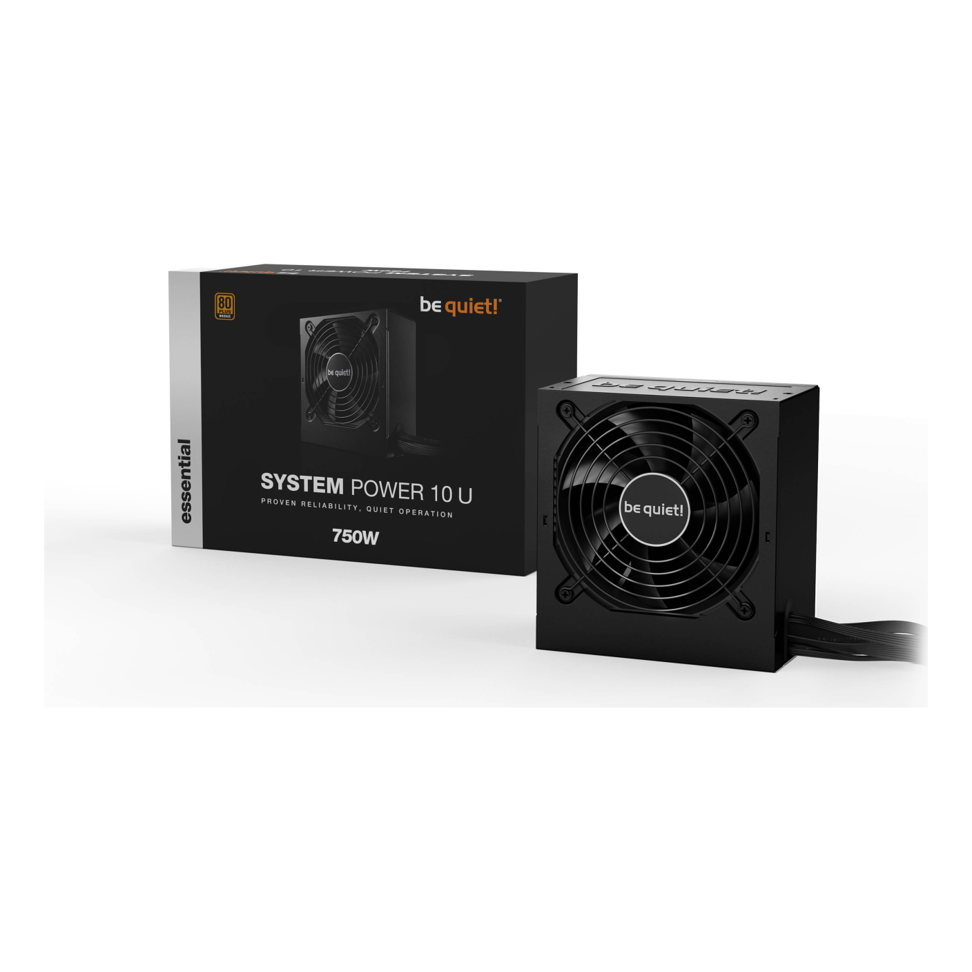 Fuente de Poder Be Quiet System Power 10 U 750 W 80 PLUS Bronze (BN689)