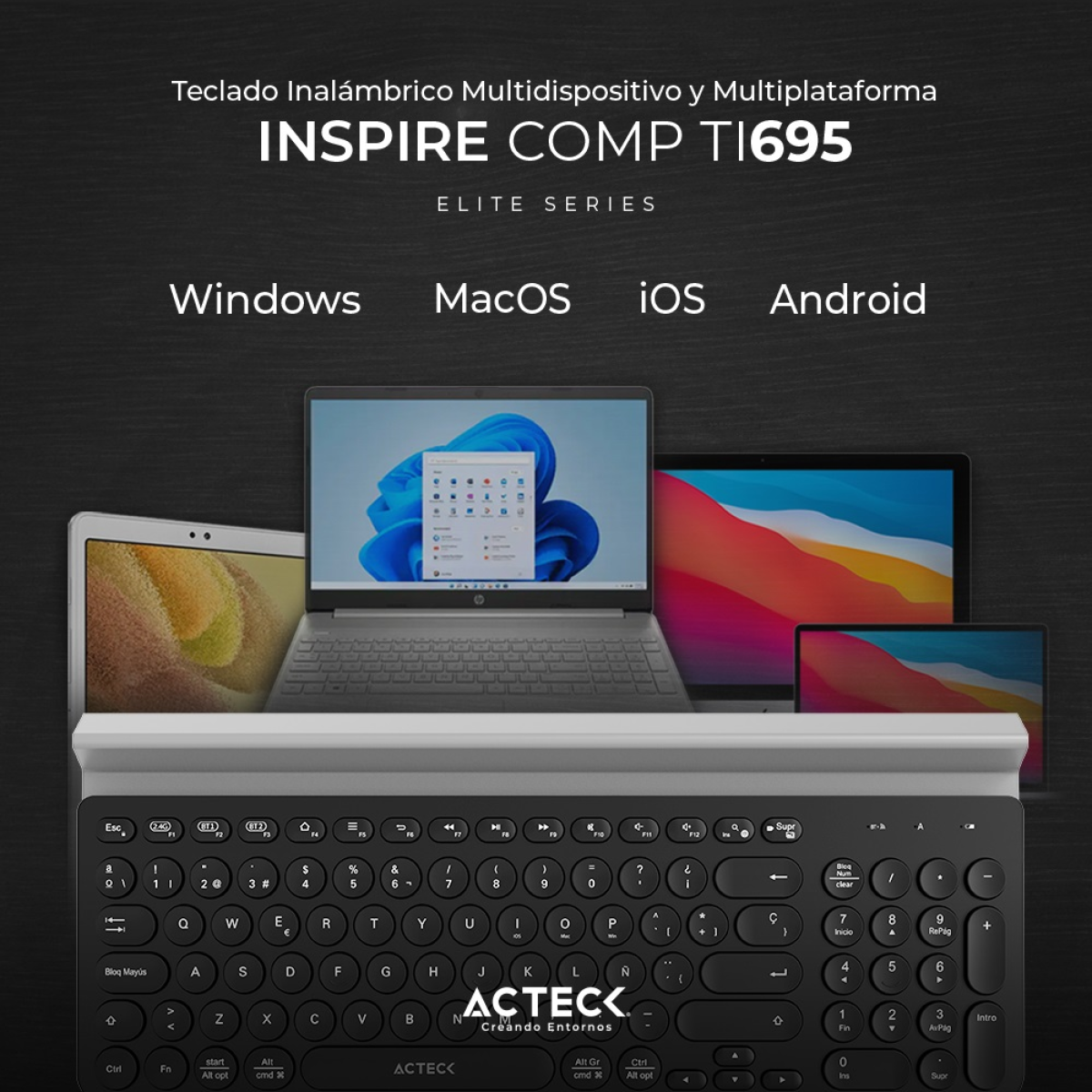 Teclados ACTECK TI695