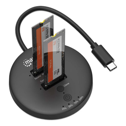 Gabinete para SSD MANHATTAN M.2 NVMe USB-C (130752)