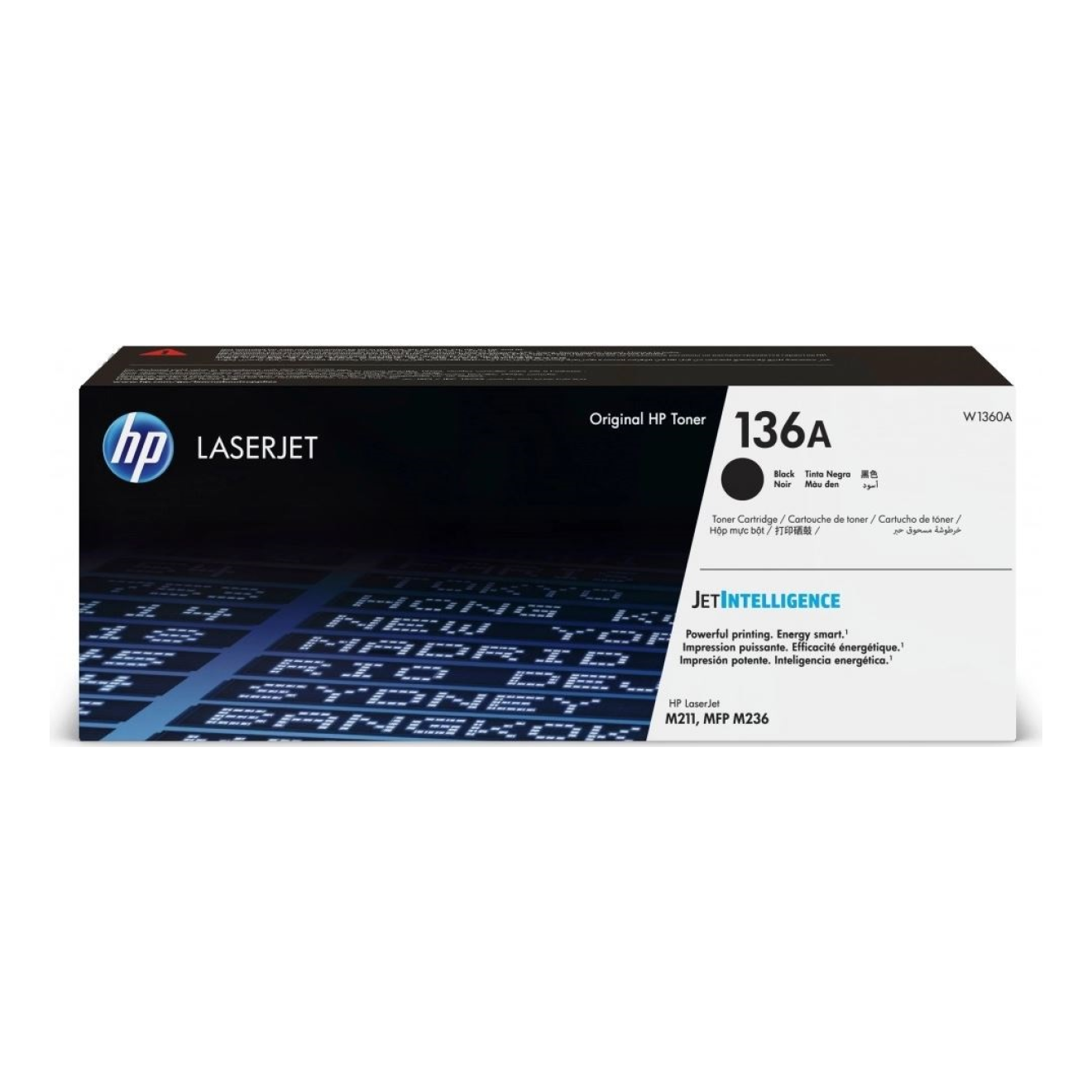 Tóner HP Original 136A Negro – Para LaserJet Pro M15, LaserJet Pro M28, LaserJet Pro M29 (W1360A)