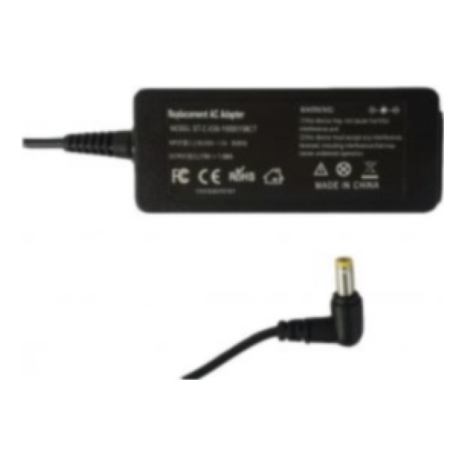 Cargador para Laptop GENERICO Adaptador de Corriente 40W 19V-2.15A