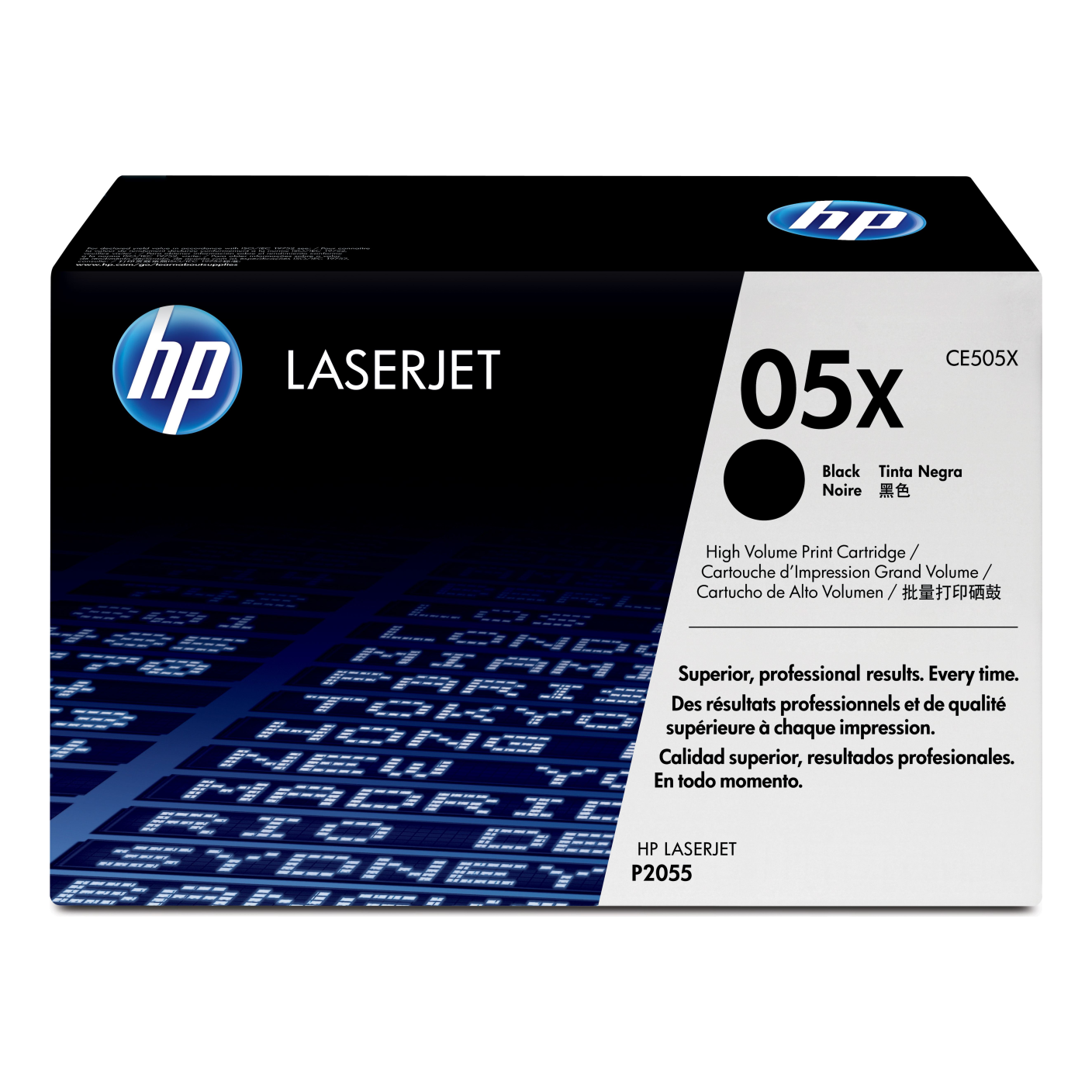 Tóner HP Original 05X Negro – Para P2055, P2055d, P2055dn (CE505X)