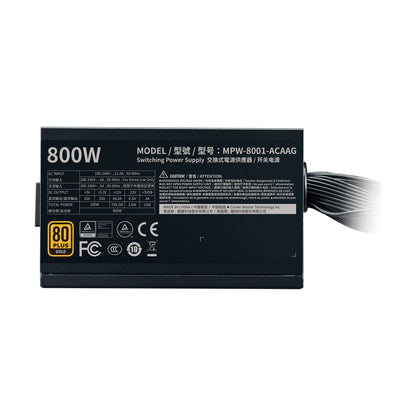 Fuente de Poder Gaming Cooler Master G800 Gold 800 W 80 PLUS Gold (MPW-8001-ACAAG-U2)