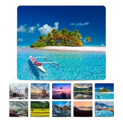 MOUSEPAD PAISAJES, PAQUETE CON 10 PIEZAS BROBOTIX 136285