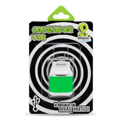 CARGADOR BROBOTIX 2 PTS USB 161264V