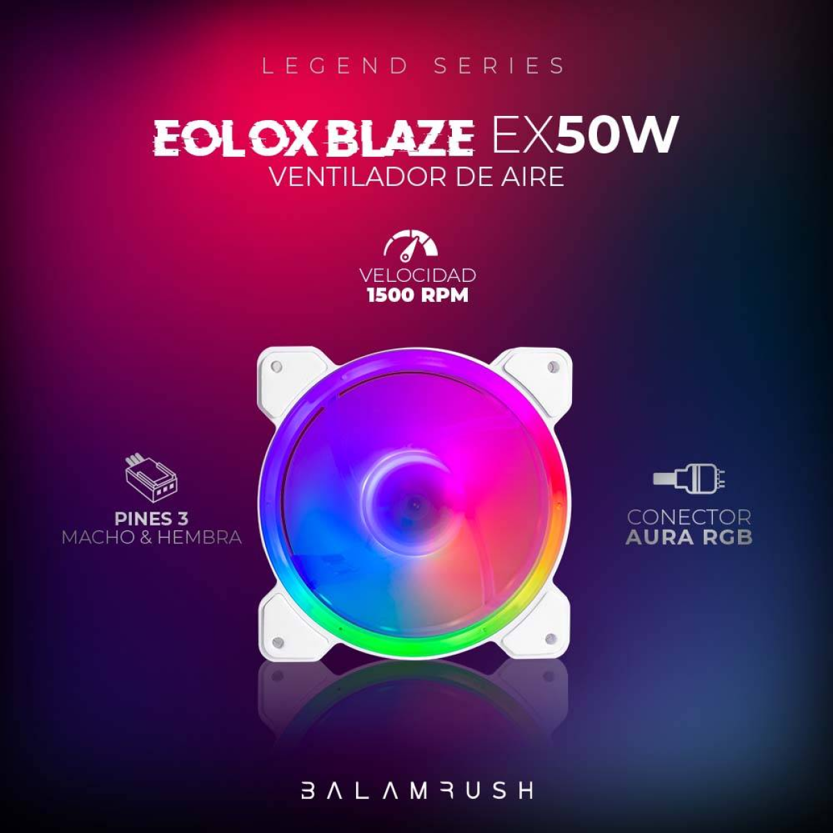 Ventilador Balam Rush EX50W