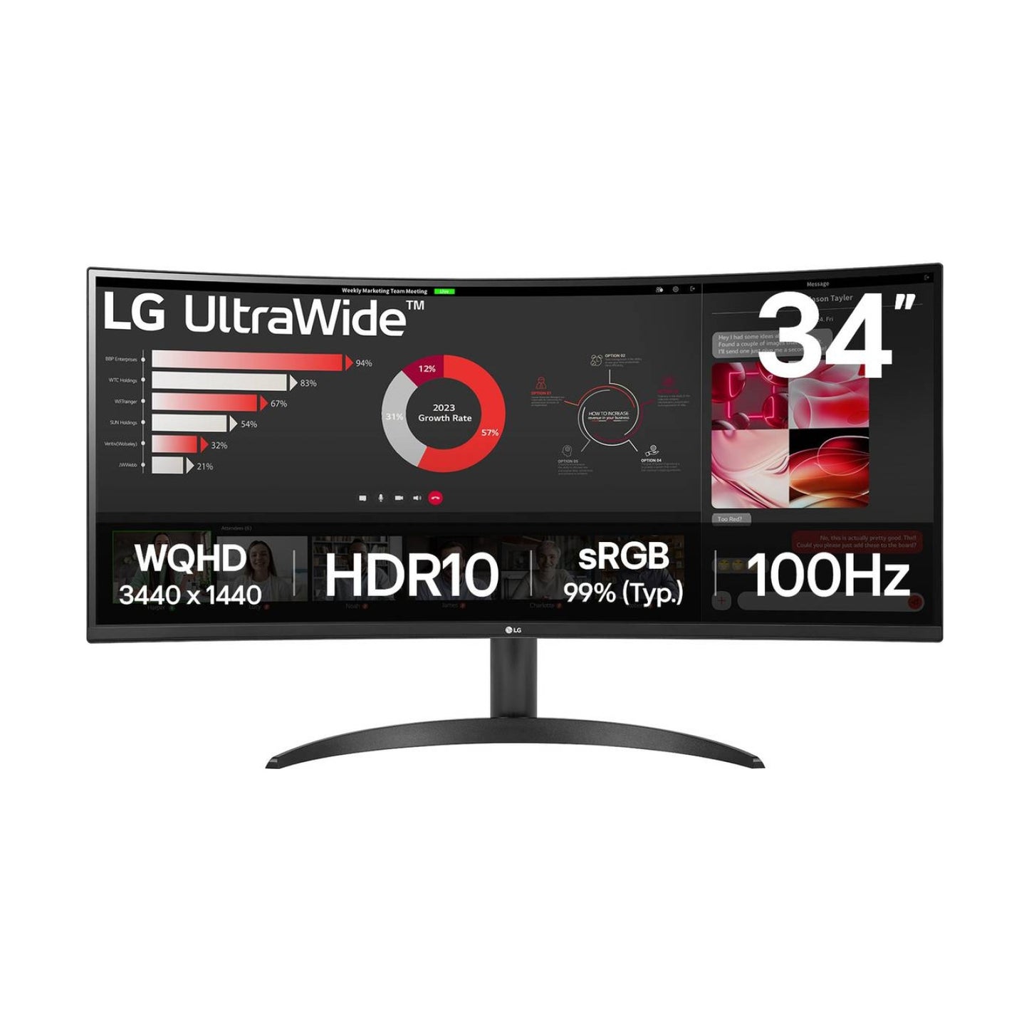 Monitor LG 34WR50QK