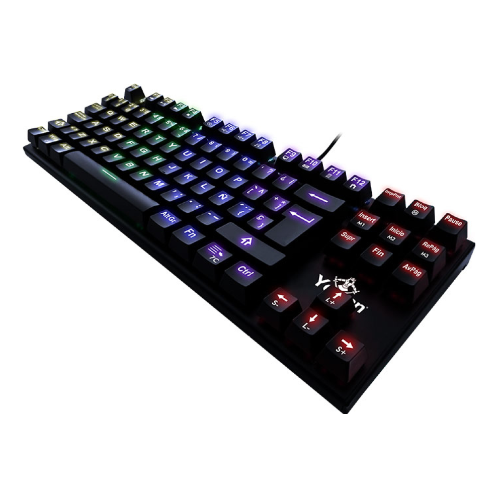 TECLADO GAMER ME SWAZ RGB Yeyian SPARK SERIE 2000