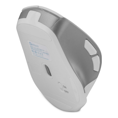 Mouse Gaming GETTTECH GGM-STDBW-01-WH Inalámbrico SENSOR 725F 7200 DPI RGB Blanco
