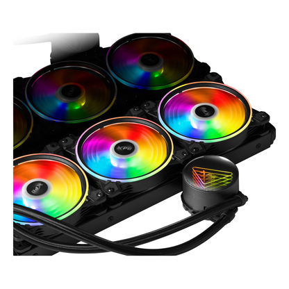 Sistema de Enfriamiento Líquido XPG Levante X 360 ARGB con Radiador de 360 mm y 3 Ventiladores de 120 mm (LEVANTEX360-BKCWW)