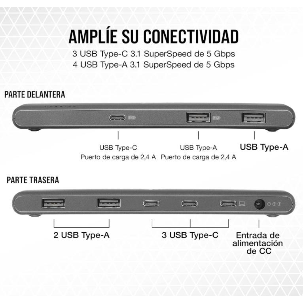 Concentradores Hub CORSAIR CU-9000003-NA