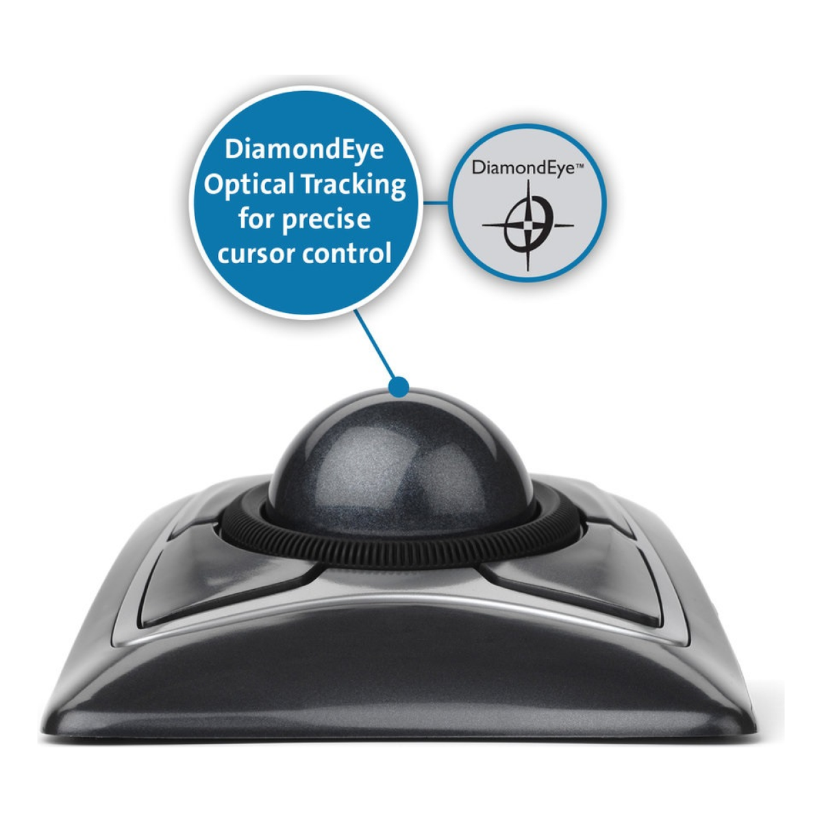 Trackball KENSINGTON K64325 USB óptico Negro