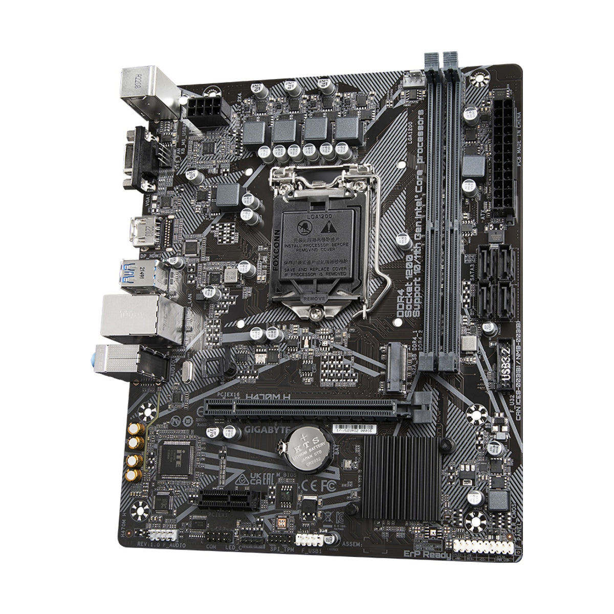 Motherboard Gigabyte H470M H Socket LGA1200 Micro-ATX DDR4