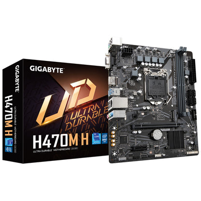 Motherboard Gigabyte H470M H Socket LGA1200 Micro-ATX DDR4