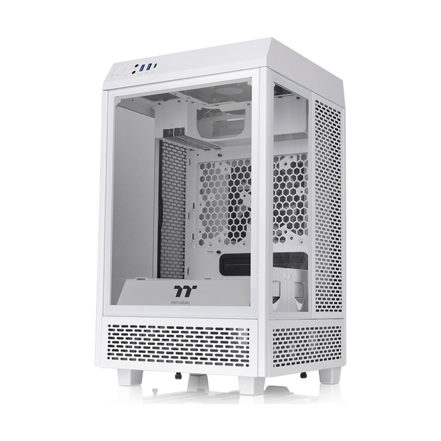 Gabinete  THERMALTAKE The Tower 100 Snow Mini Chassis