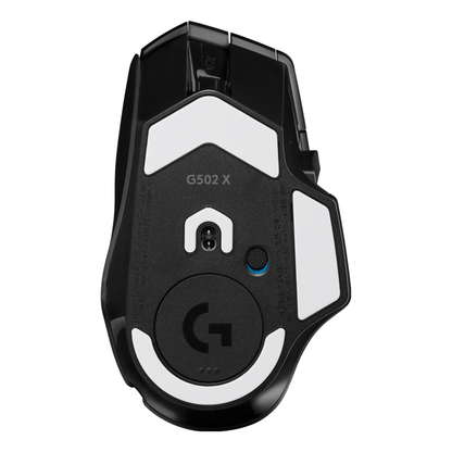 Mouse Gaming Logitech G502 inalámbrico 2.4 GHz óptico 25600 DPI 13 botones Negro (910-006179)