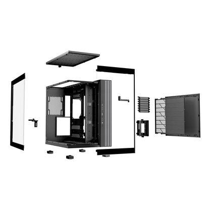 Gabinetes Gaming Be Quiet Light Base 600 DX Black