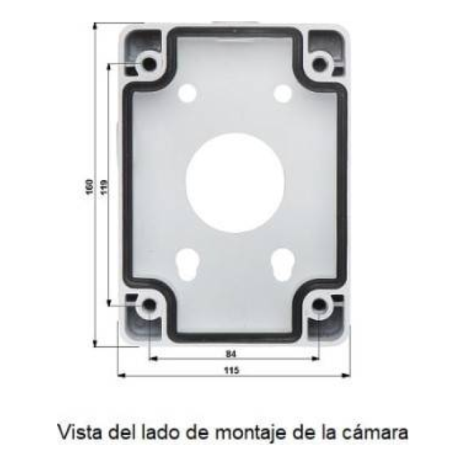 Caja de Conexiones Dahua Technology DH-PFA120